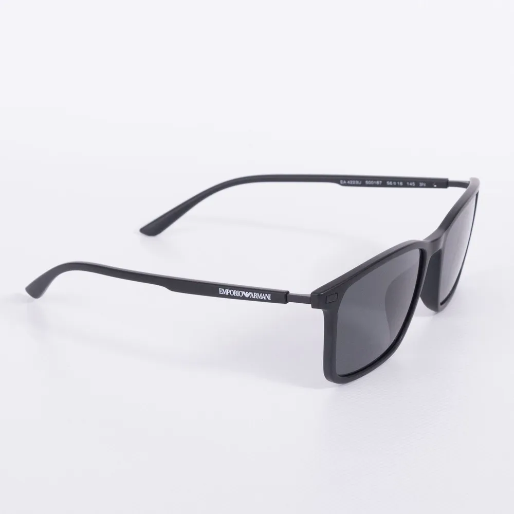 Mens Black EA4223U Sunglasses