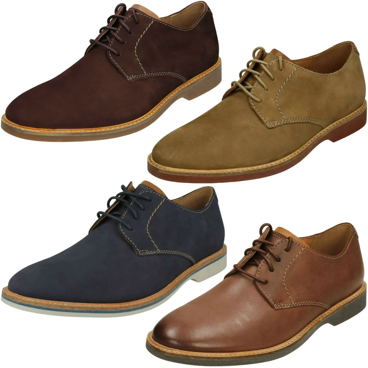 Mens Clarks Casual Lace Up Shoe Atticus Lace