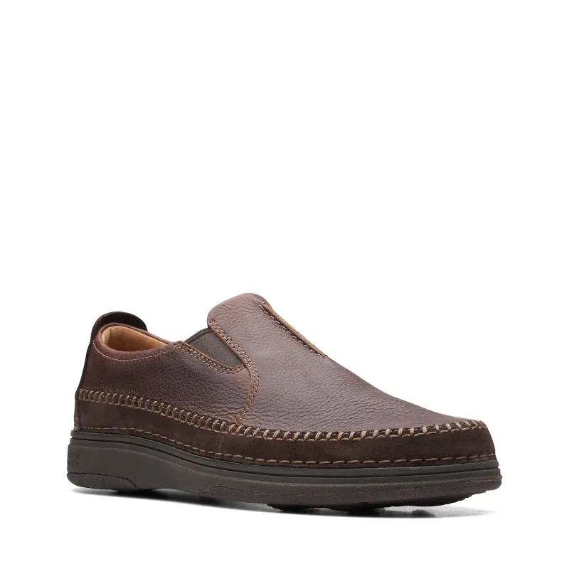 Men’s Clarks Nature 5 Walk – Dark Brown Combi