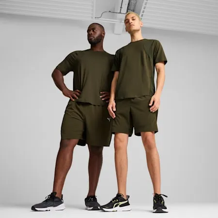 Men's Flex 7" Woven Shorts | Dark Olive | PUMA Exclusion List | PUMA 