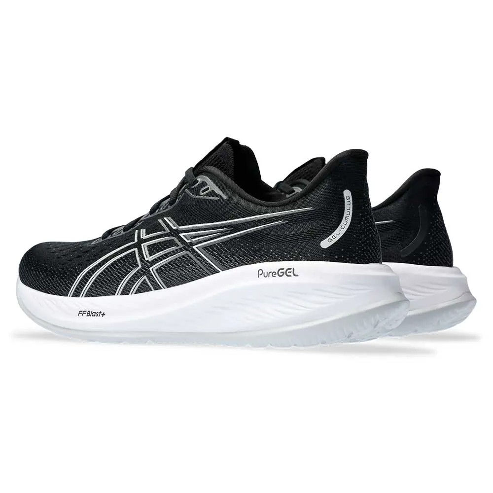 Men's Gel-Cumulus 26 Running Shoe - Black/Concrete - Regular (D)