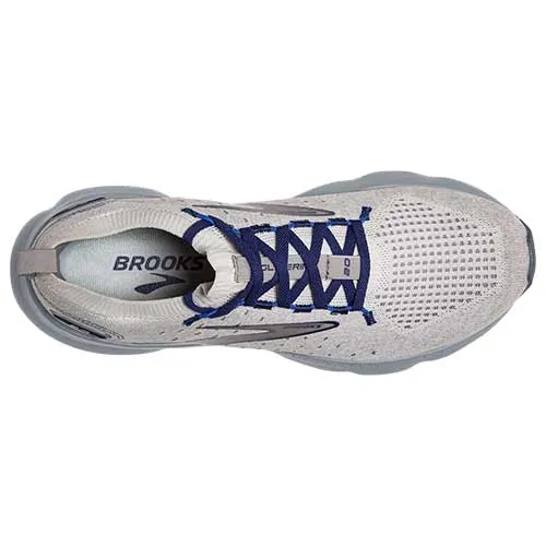 Men's Glycerin StealthFit 20 Running Shoe - Oyster/Alloy/Blue Depths - Regular (D)