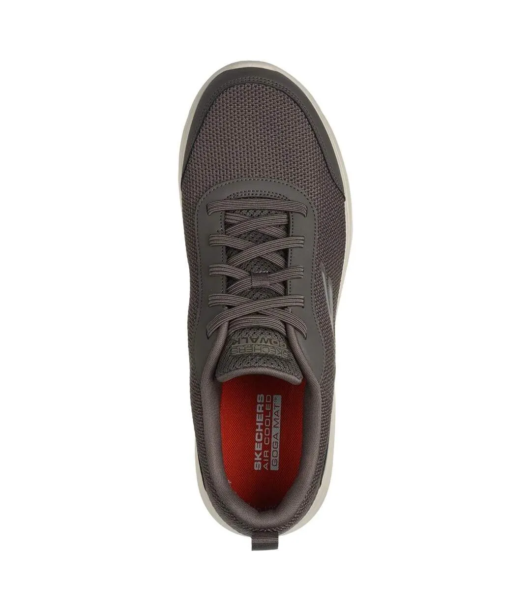 Mens go walk 7 trainers taupe Skechers
