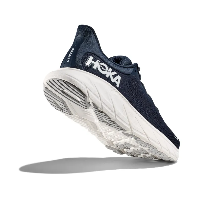 Men’s HOKA Arahi 7 – Outer Space/White (OPC)