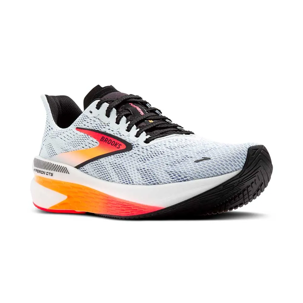 Men's Hyperion GTS 2 Running Shoe - Illusion/Coral/Black - Regular (D)