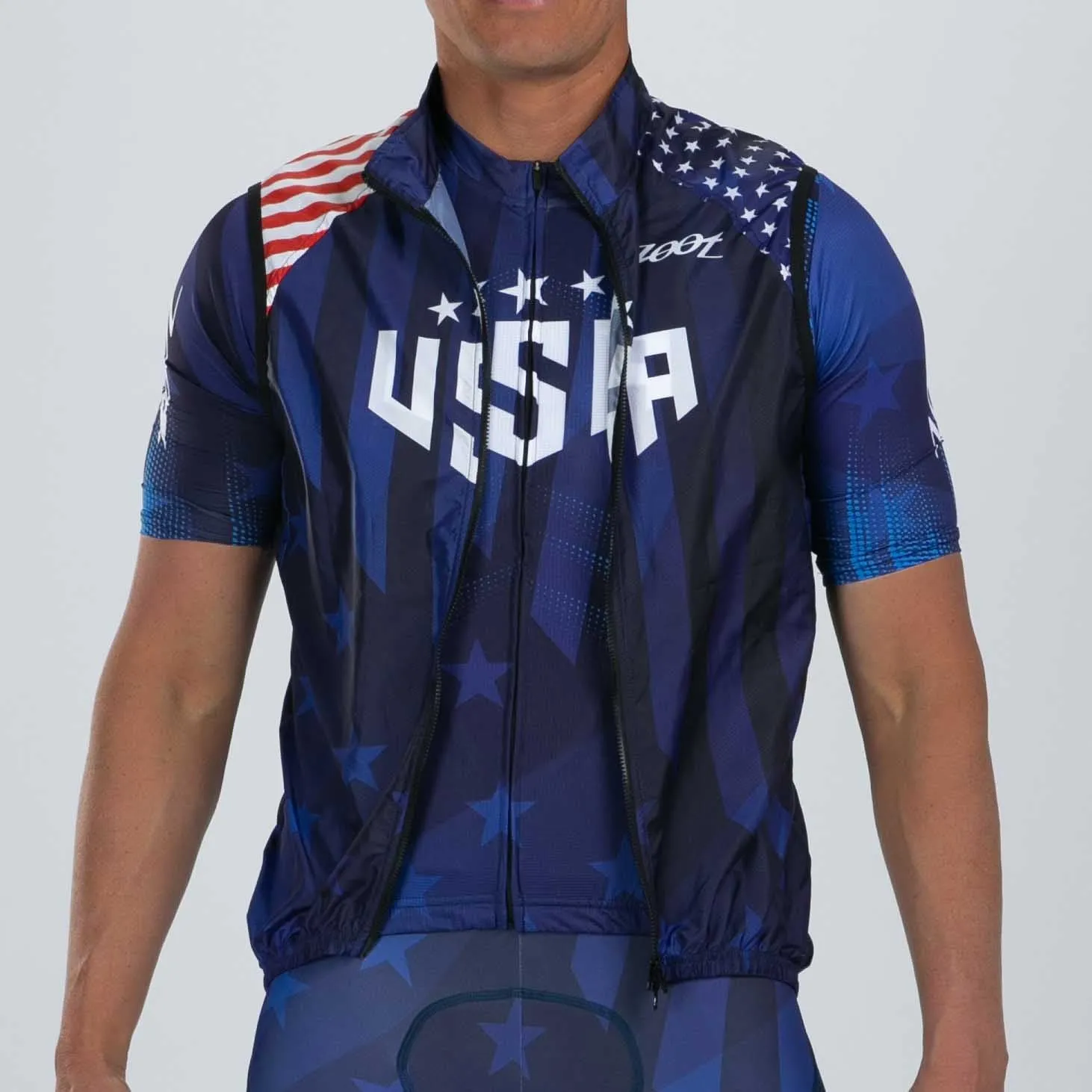 Men's Ltd Cycle Vest - RWB