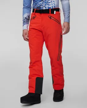 Men’s red ski trousers BOGNER Tim4-T 11014815-565