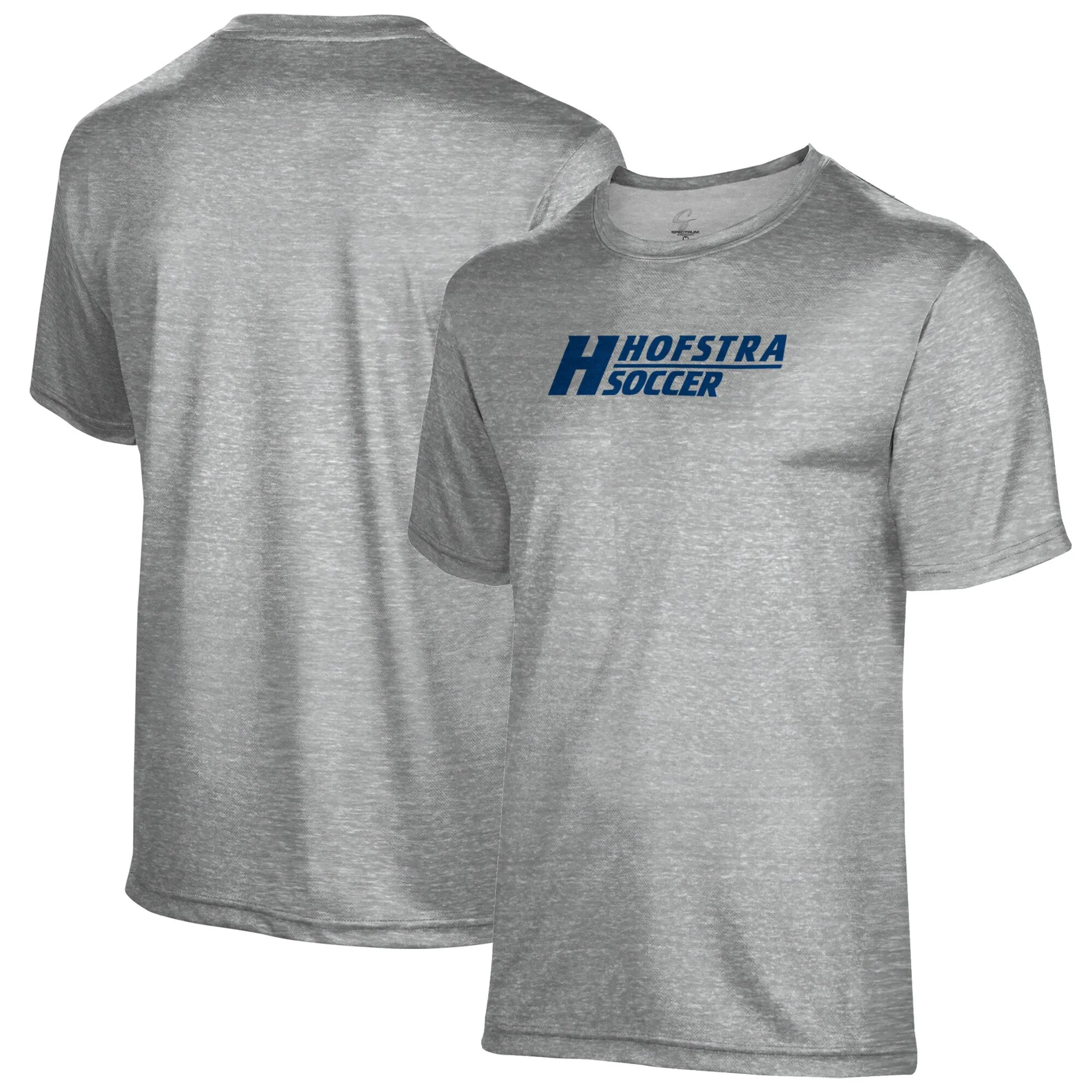 Men's Gray Hofstra University Pride Soccer Name Drop T-Shirt