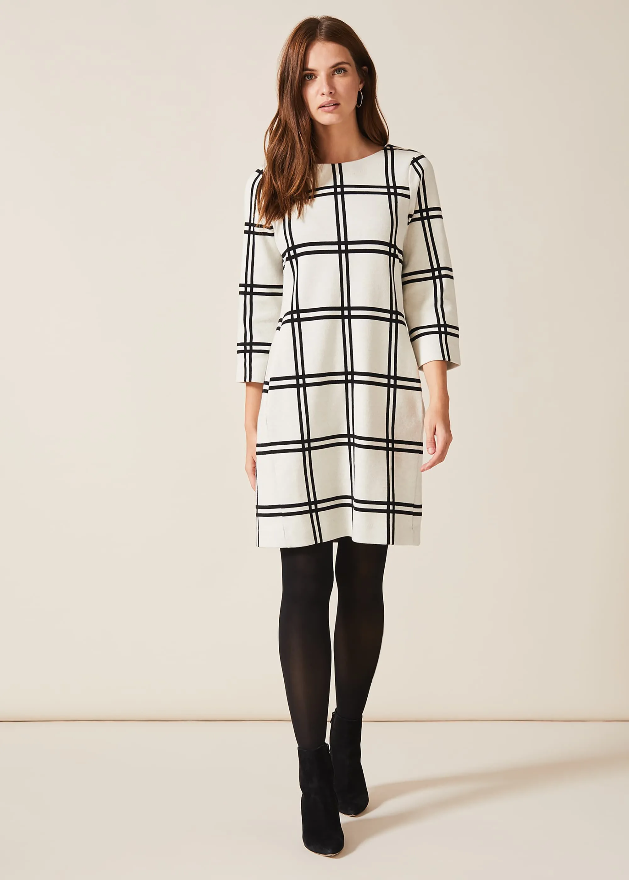 Mercia Large Check Tunic Dress