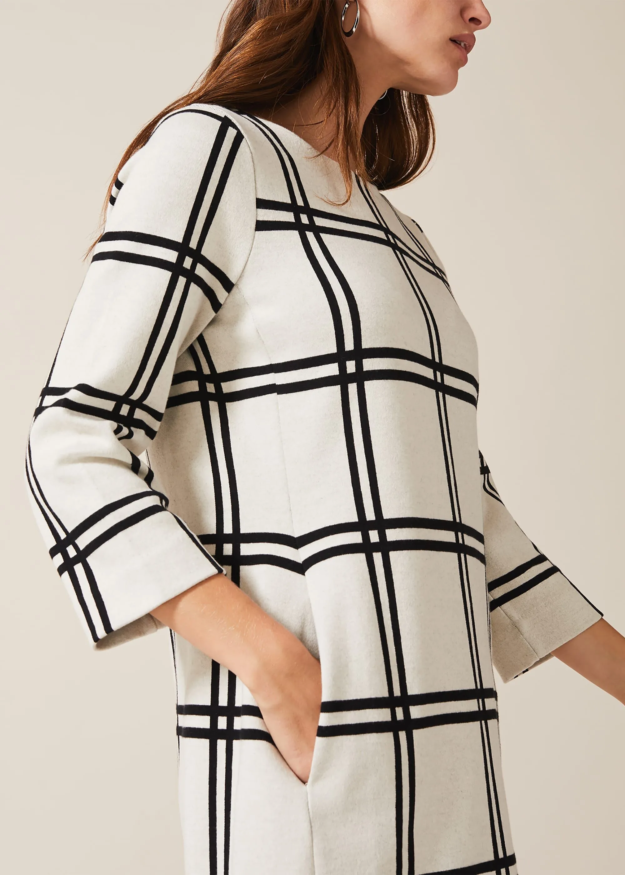 Mercia Large Check Tunic Dress