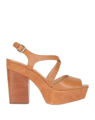 Michael Michael Kors Women Sandals Tan 6 UK