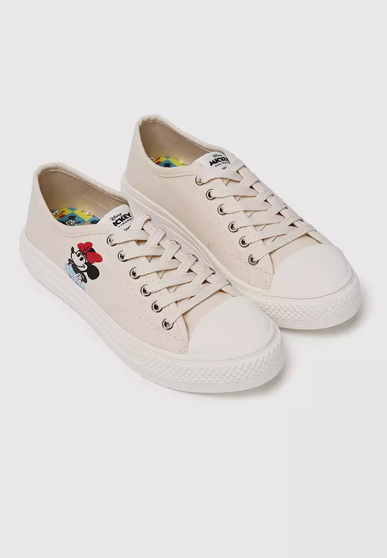 Milliot Disney Mickey & Friends Stay Curious Rounded Toe Women Sneakers