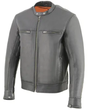 Milwaukee Leather Men's Cool-Tec Scooter Style Motorcycle Jacket - 3X