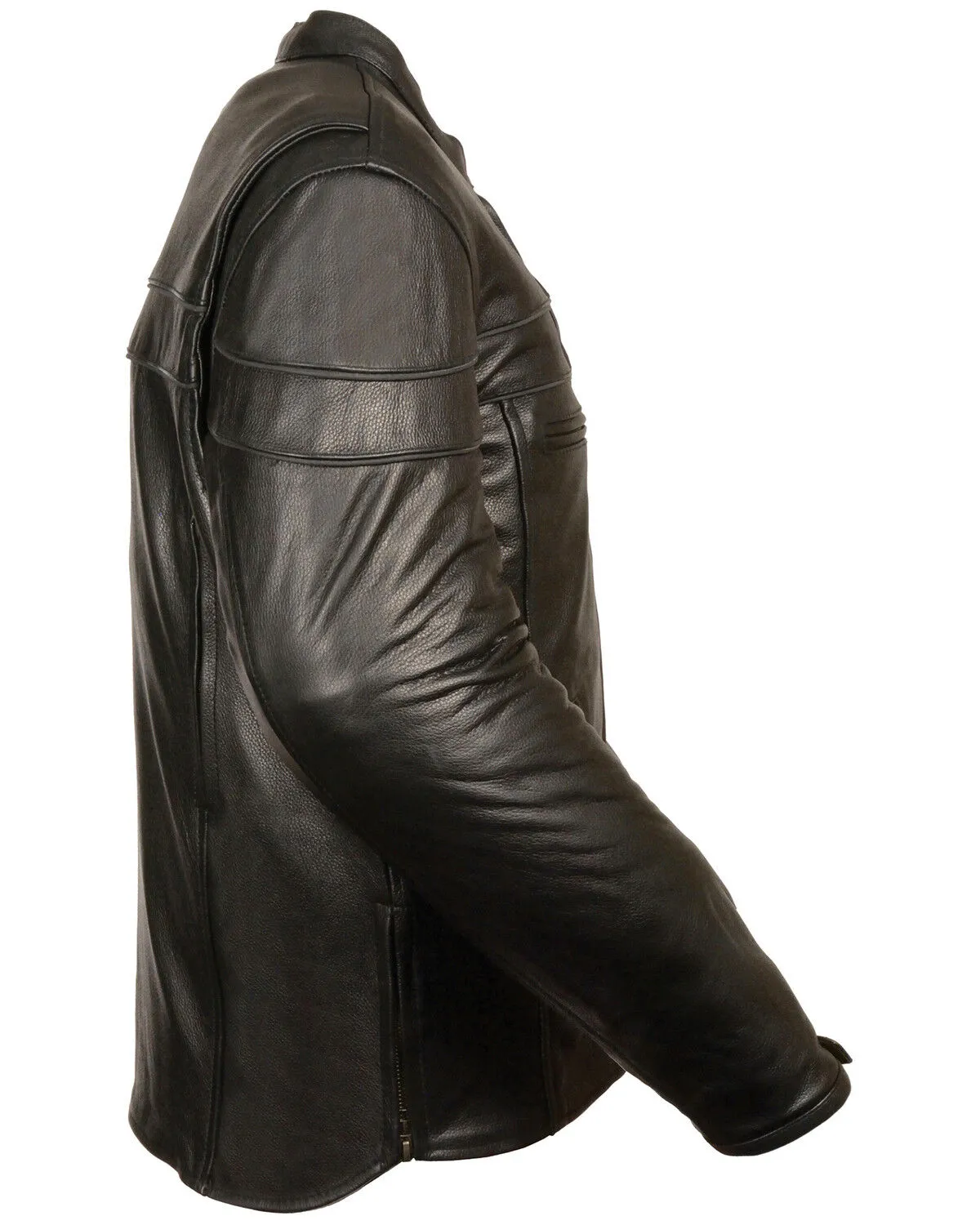 Milwaukee Leather Men's Sporty Scooter Crossover Jacket - 4X