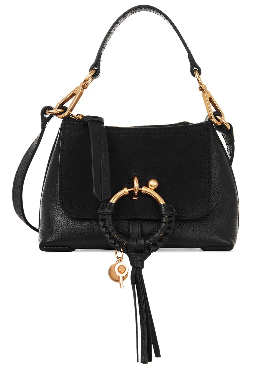 Mini Joan Crossbody Bag in Black