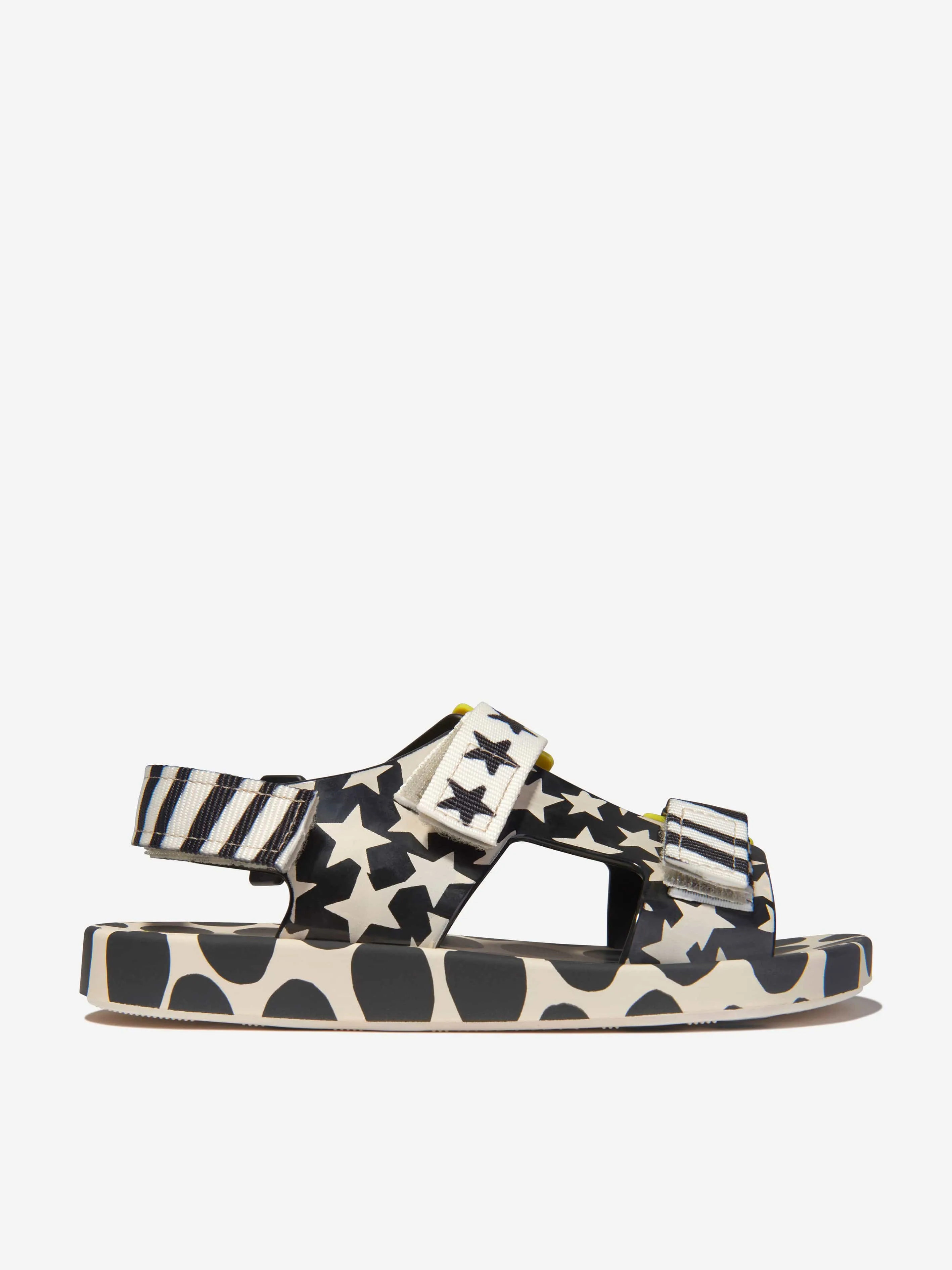 Mini Melissa Girls Ping Pong Mono Stars Fabula Jelly Sandals