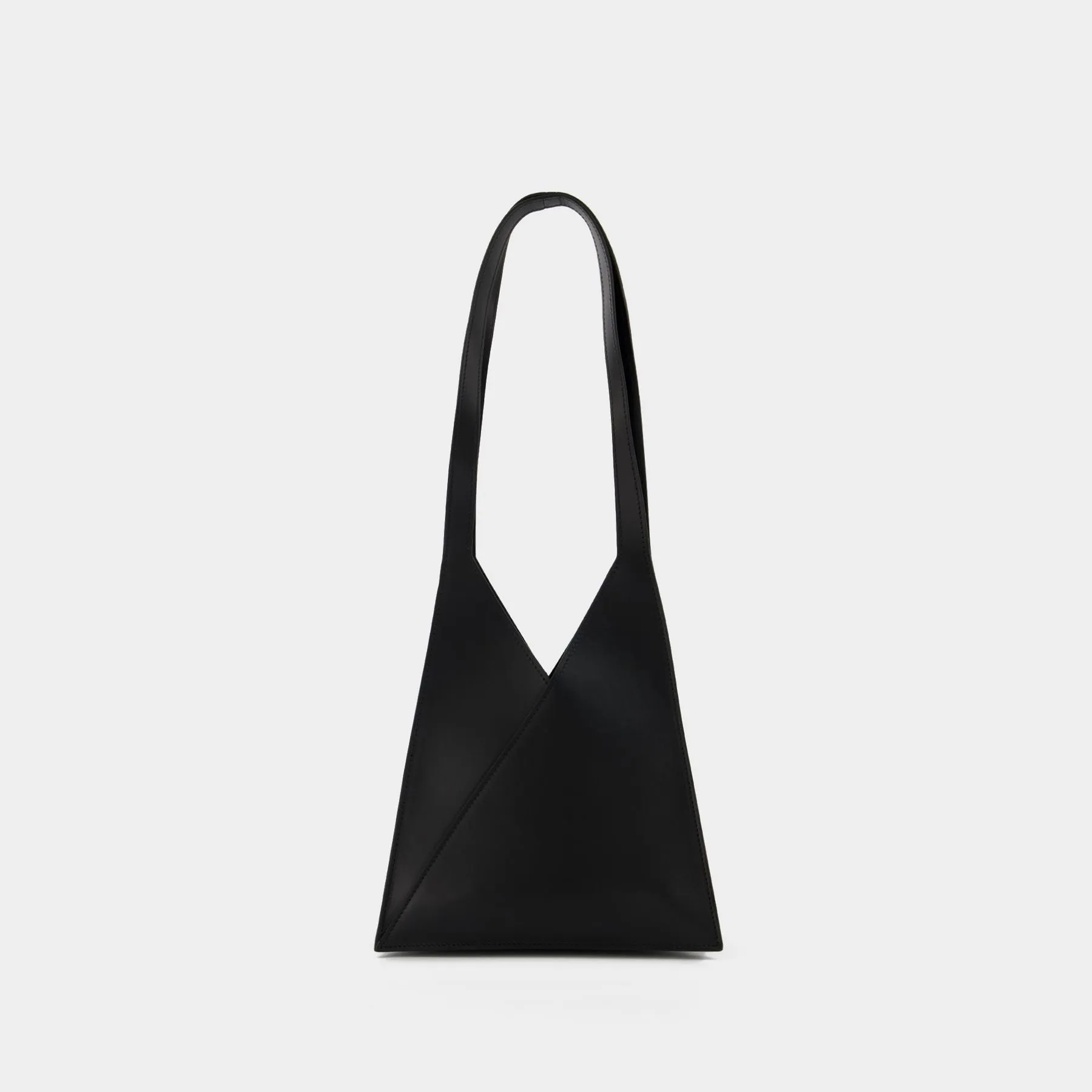 MM6 Maison Margiela  Flap Japanese Hobo Bag - Mm6 Maison Margiela - Black - Leather