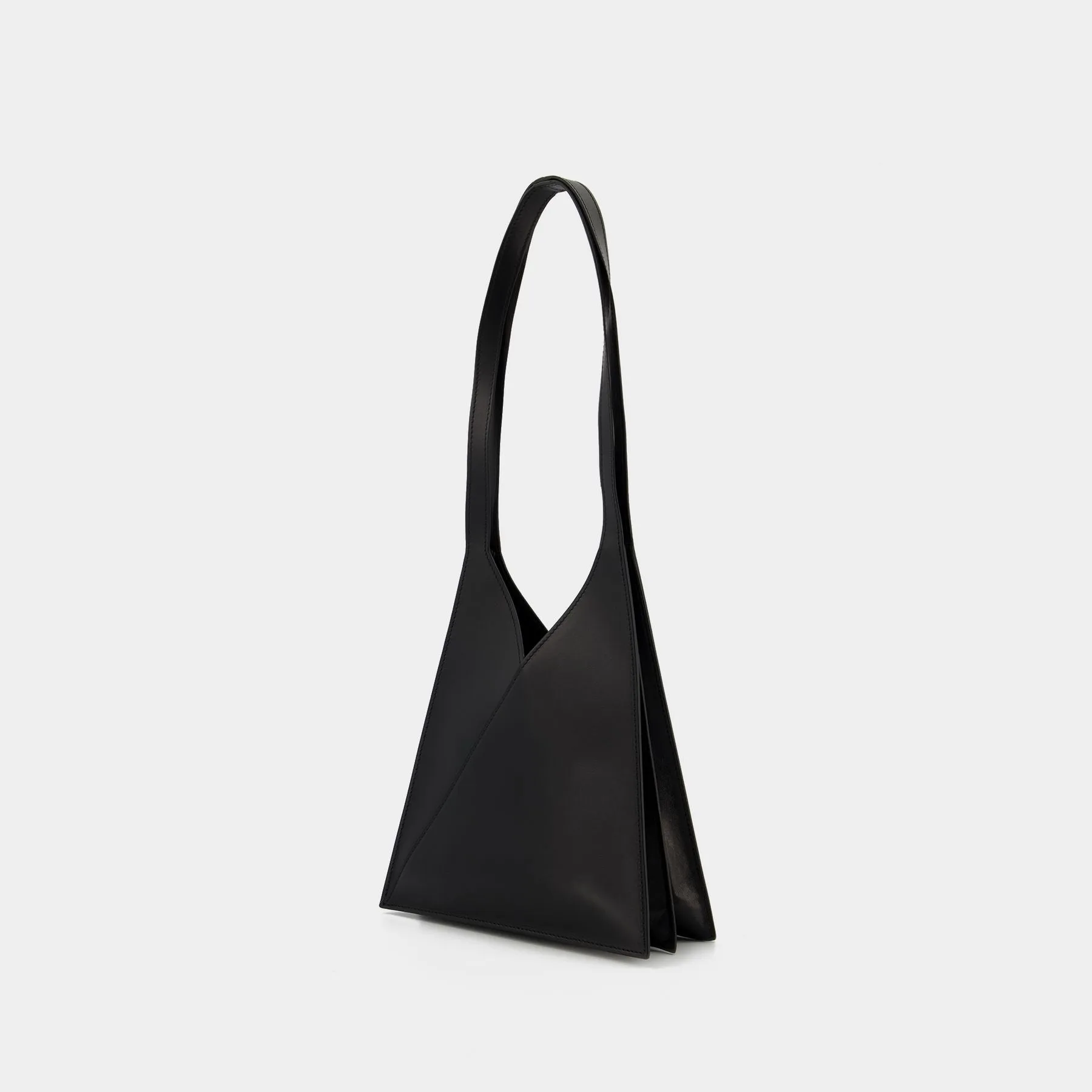 MM6 Maison Margiela  Flap Japanese Hobo Bag - Mm6 Maison Margiela - Black - Leather