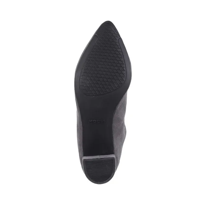 Mochi Women Grey Party Boots