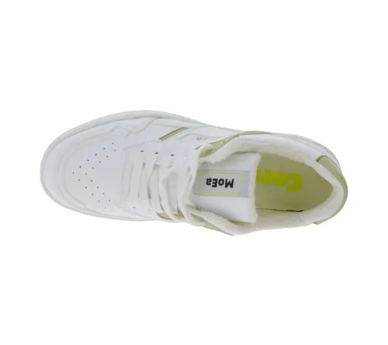 MoEa GEN1 Corn sneakers donna scarpe stringate sostenibili vegan MOEA-BASGN1-11 bianco/beige