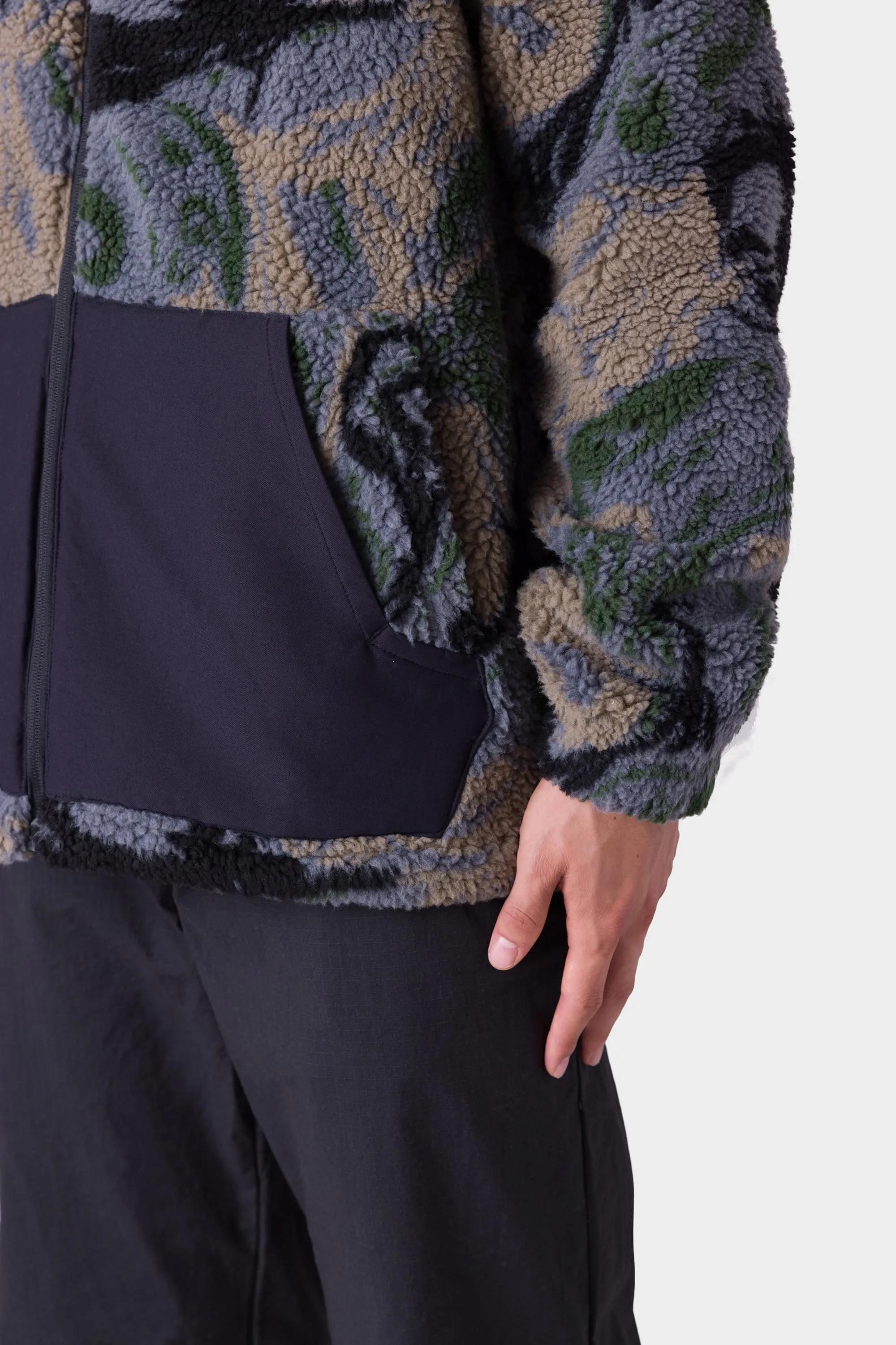   Molehill Sherpa Zip Up Jacket