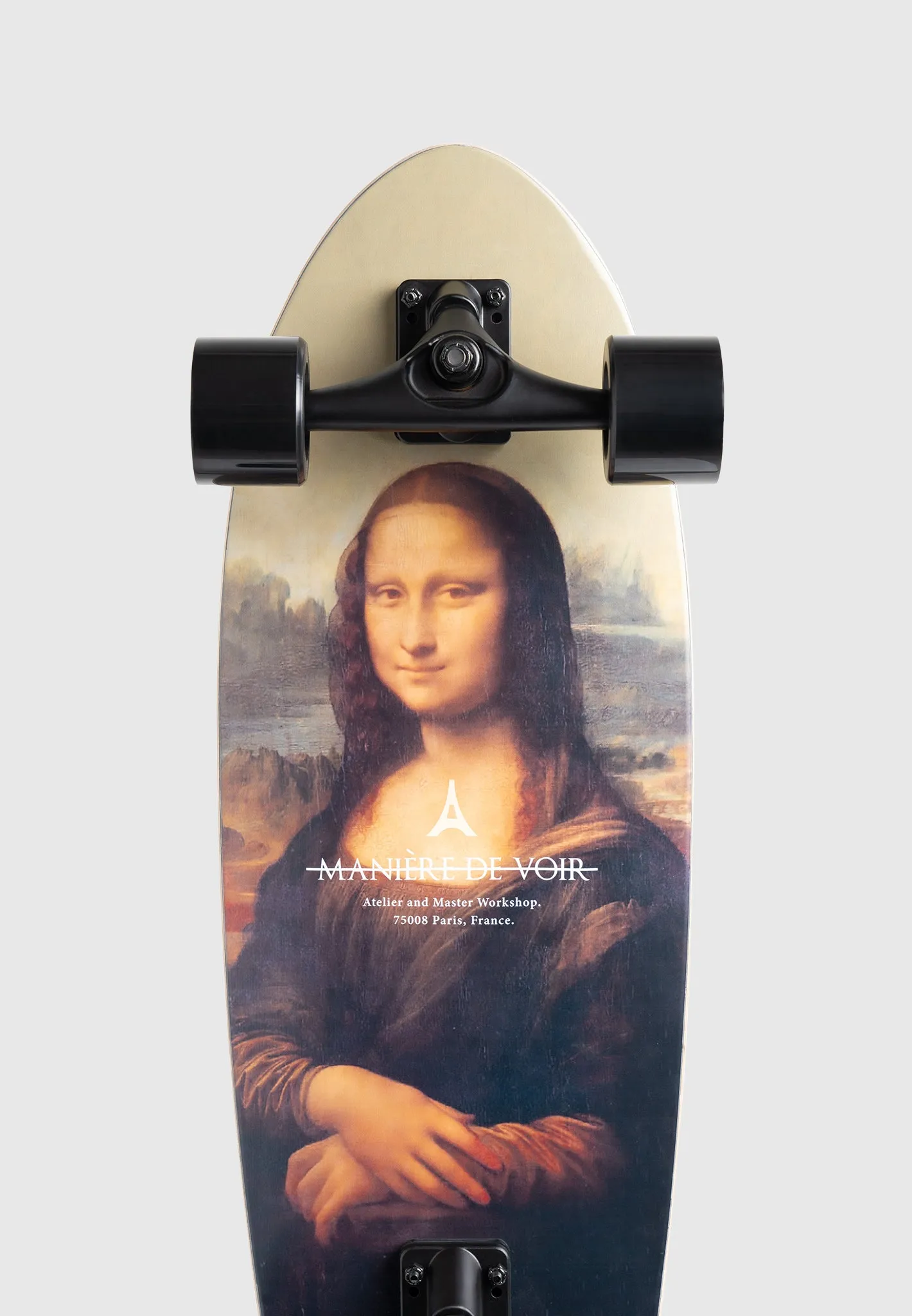 Mona Lisa Skateboard - Black