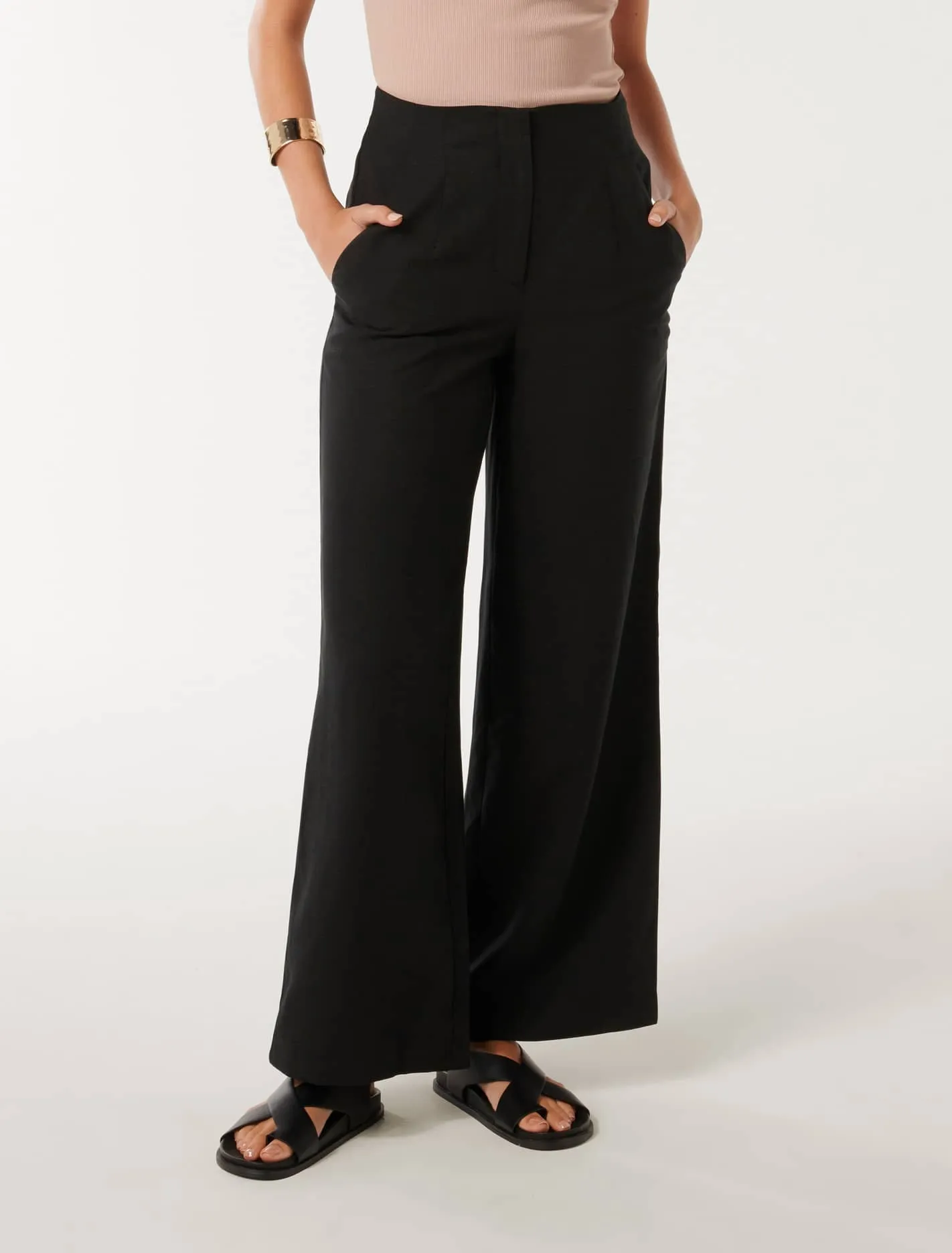 Mona Wide-Leg Pants