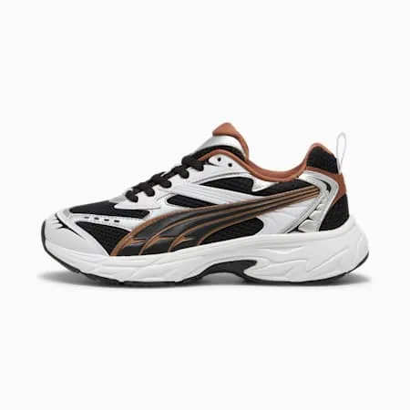 Morphic Metallic Women's Sneakers | PUMA Black-Brown Mushroom | PUMA Exclusion List | PUMA 