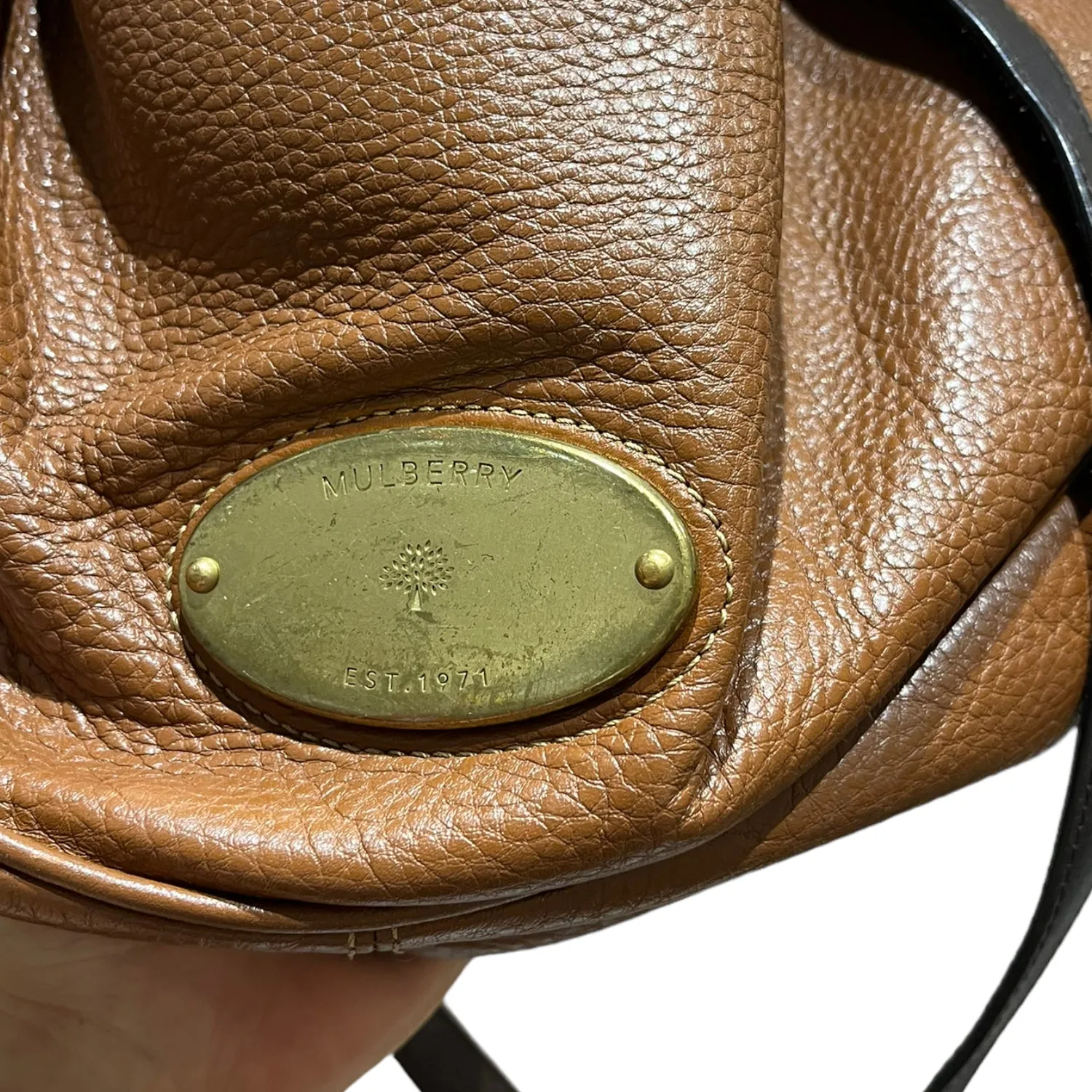 Mulberry Mitzy Tan Leather Bag