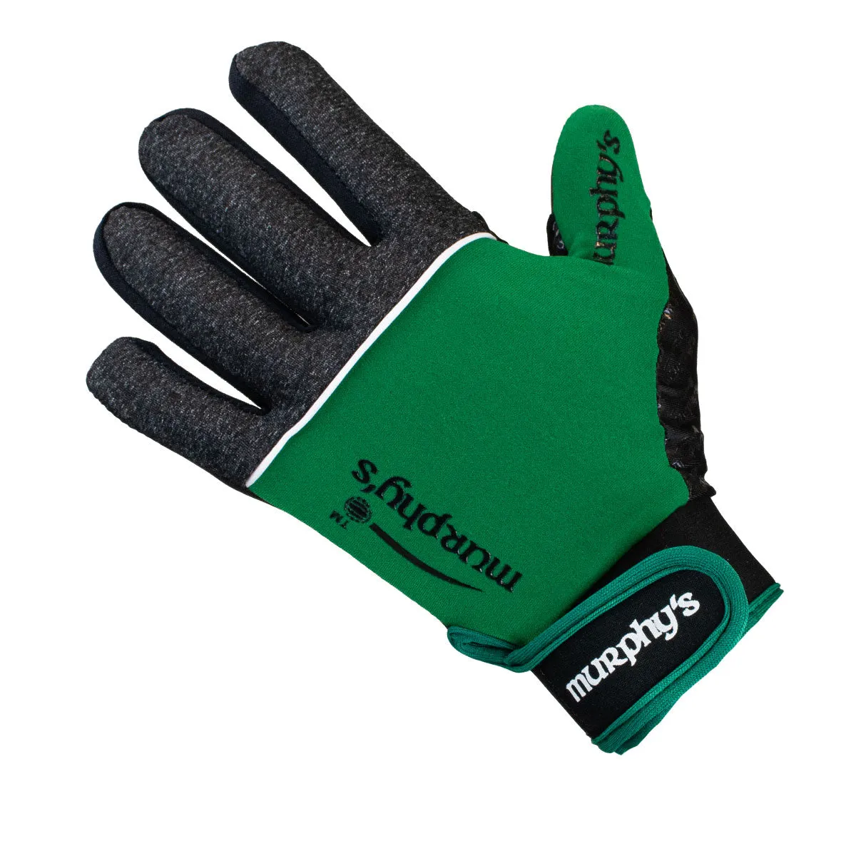 Murphy's V2 Gaelic Gloves - Adult - Grey/Green/White