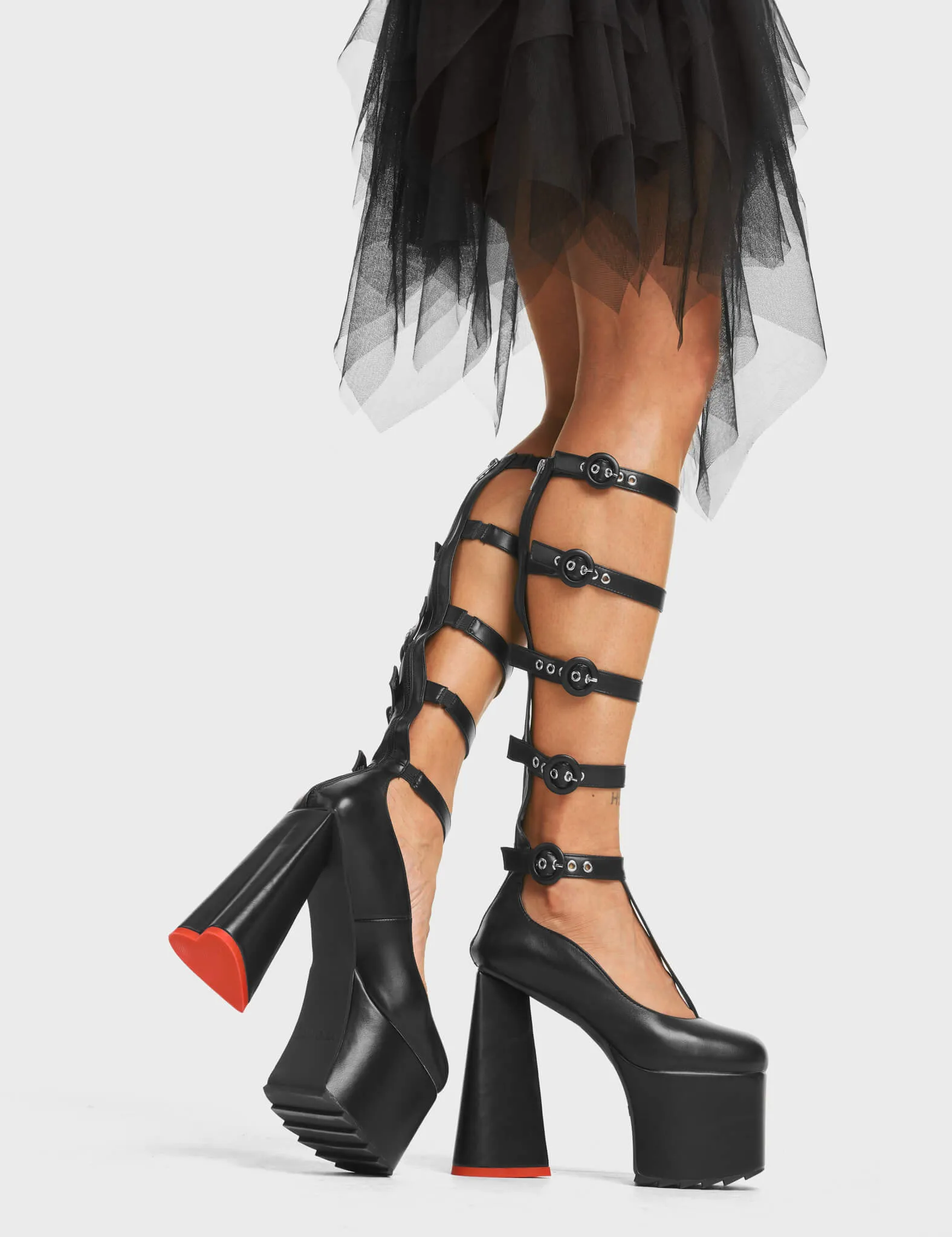 My Angel Platform Knee High Boots