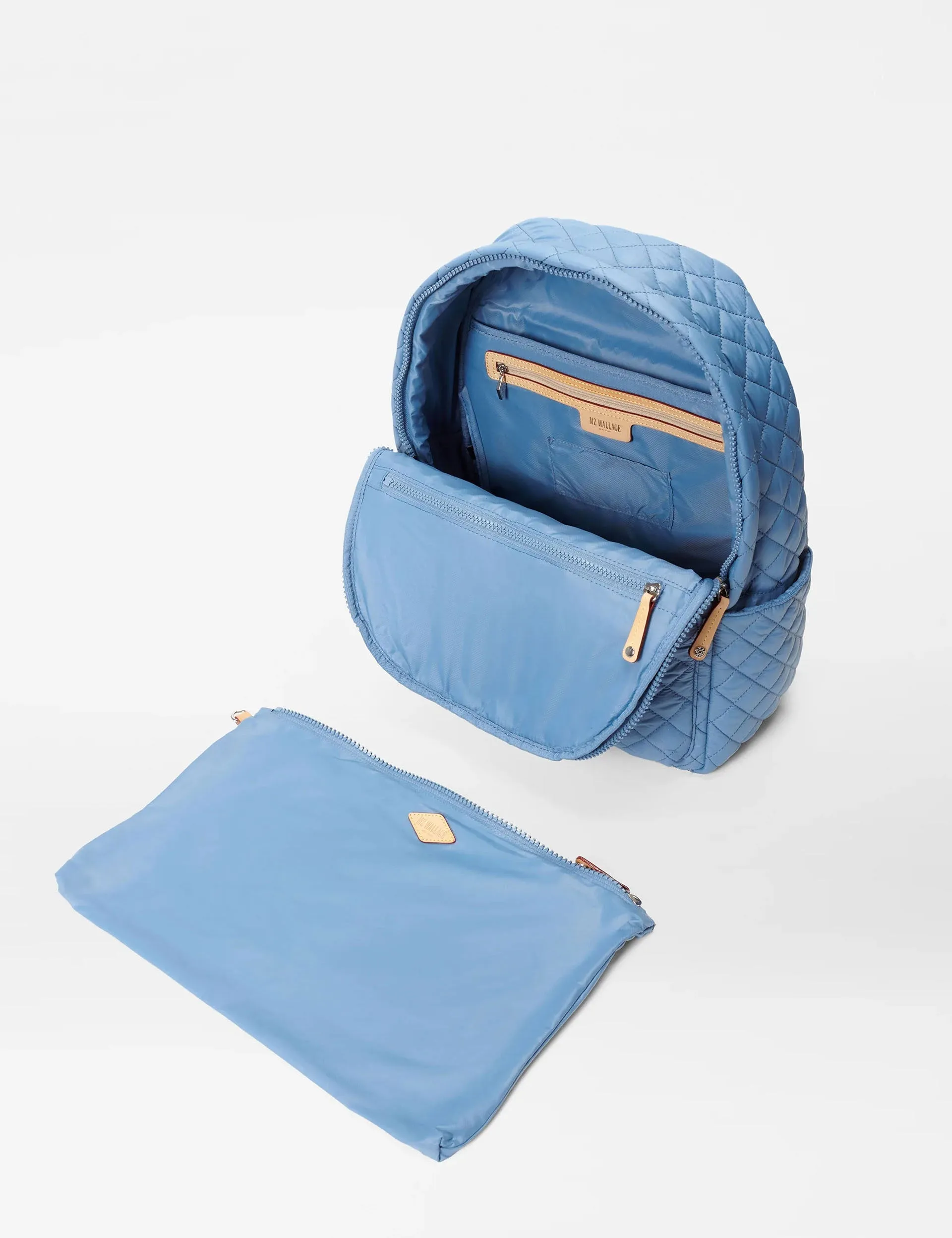 MZ Wallace Metro Backpack Deluxe - Cornflower Blue