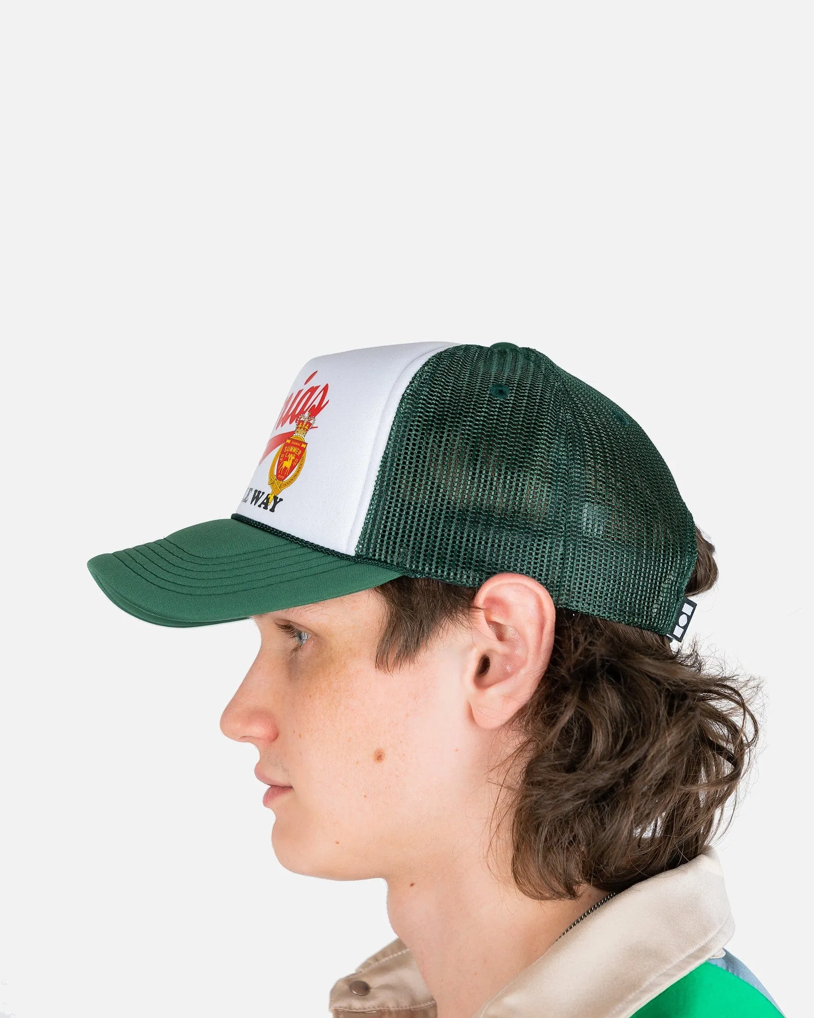 Nahmias Miller Trucker Hat in Green