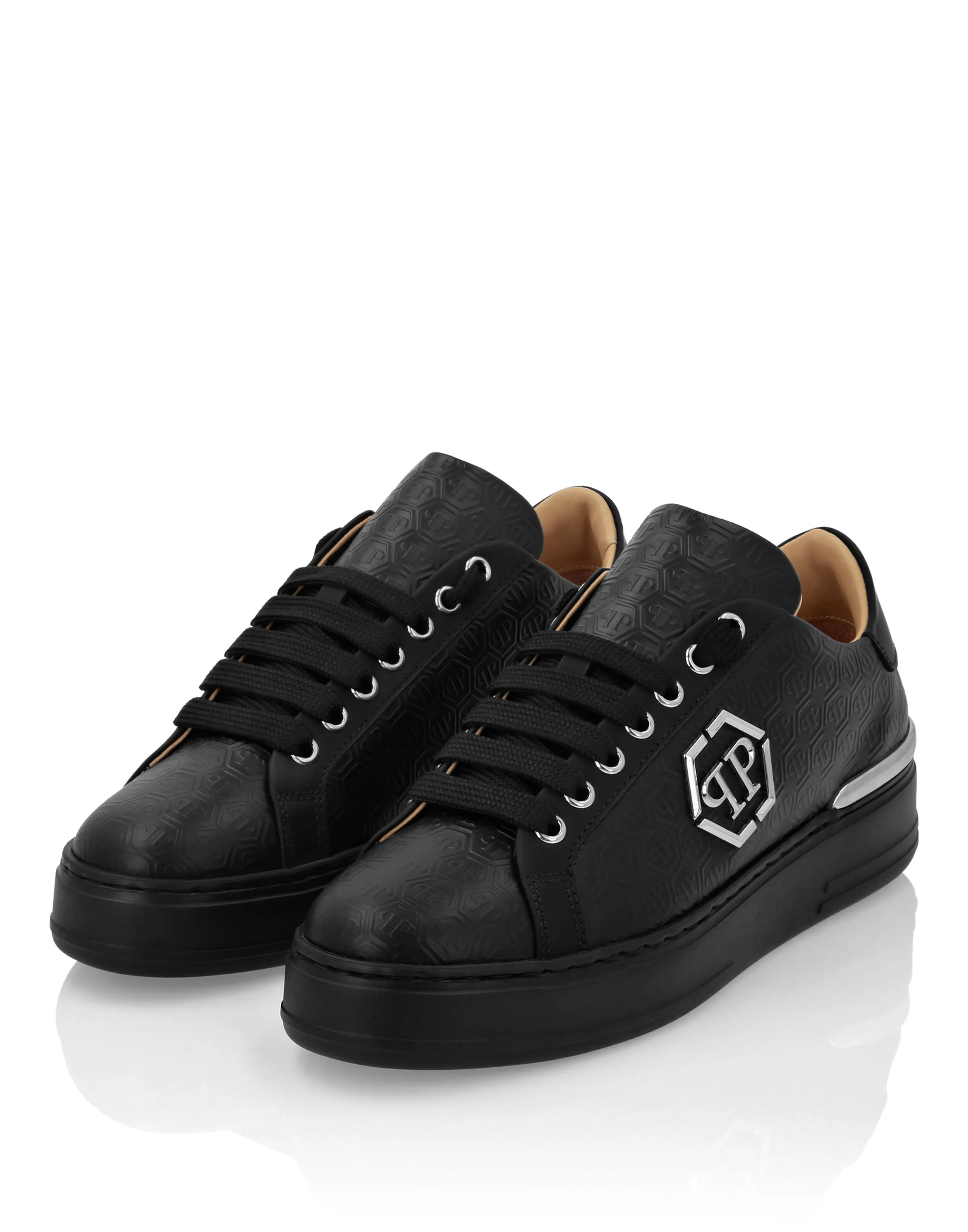 Nappa Leather Lo-Top Sneakers Monogram