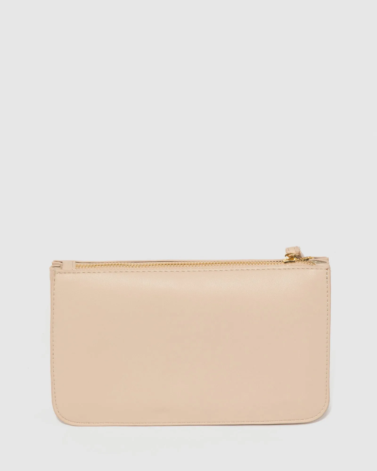 Natural Willow Wristlet Clutch Bag