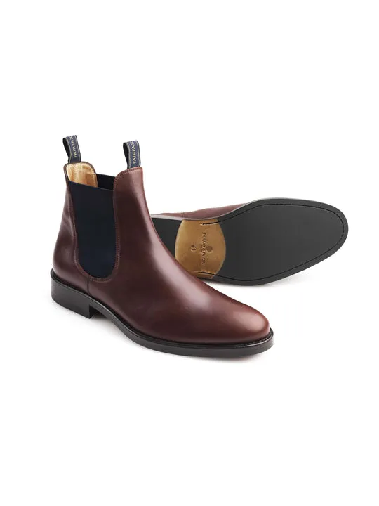 Nelson       20% Off   |   Save £50  mahogany Dealer Boots