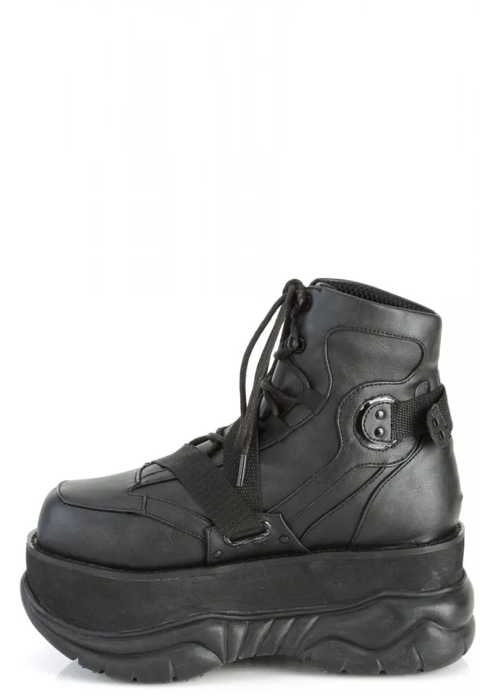 Neptune 181 Black Platform Boot