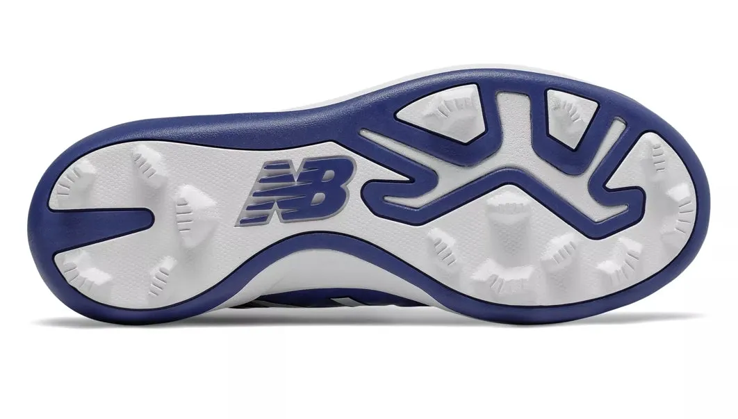 New Balance 4040v5 Youth Molded Cleats - Royal/White (J4040TB5)