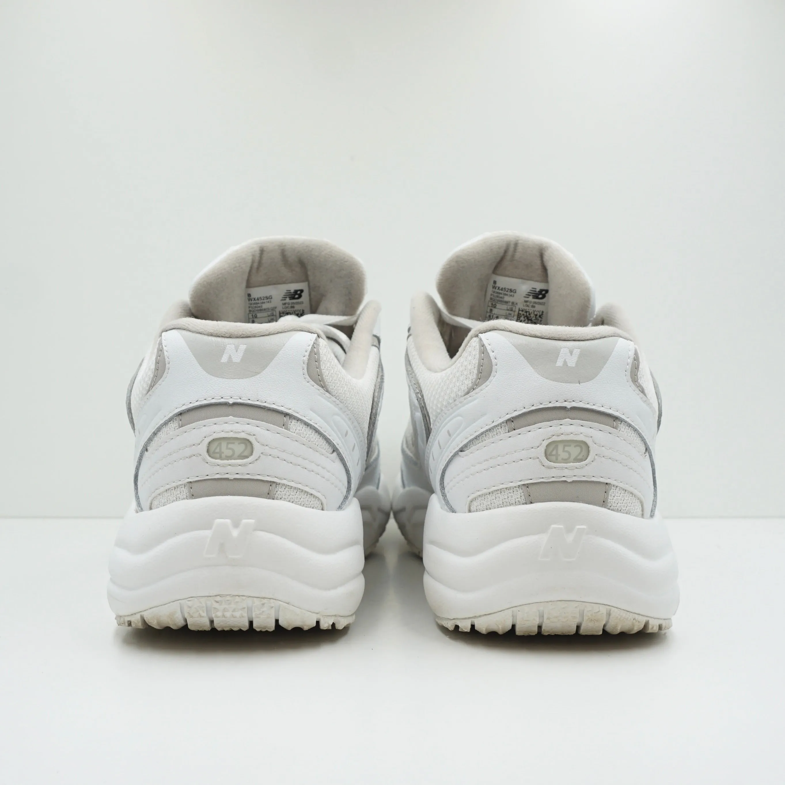 New Balance 452 White Light Cliff Grey (W)