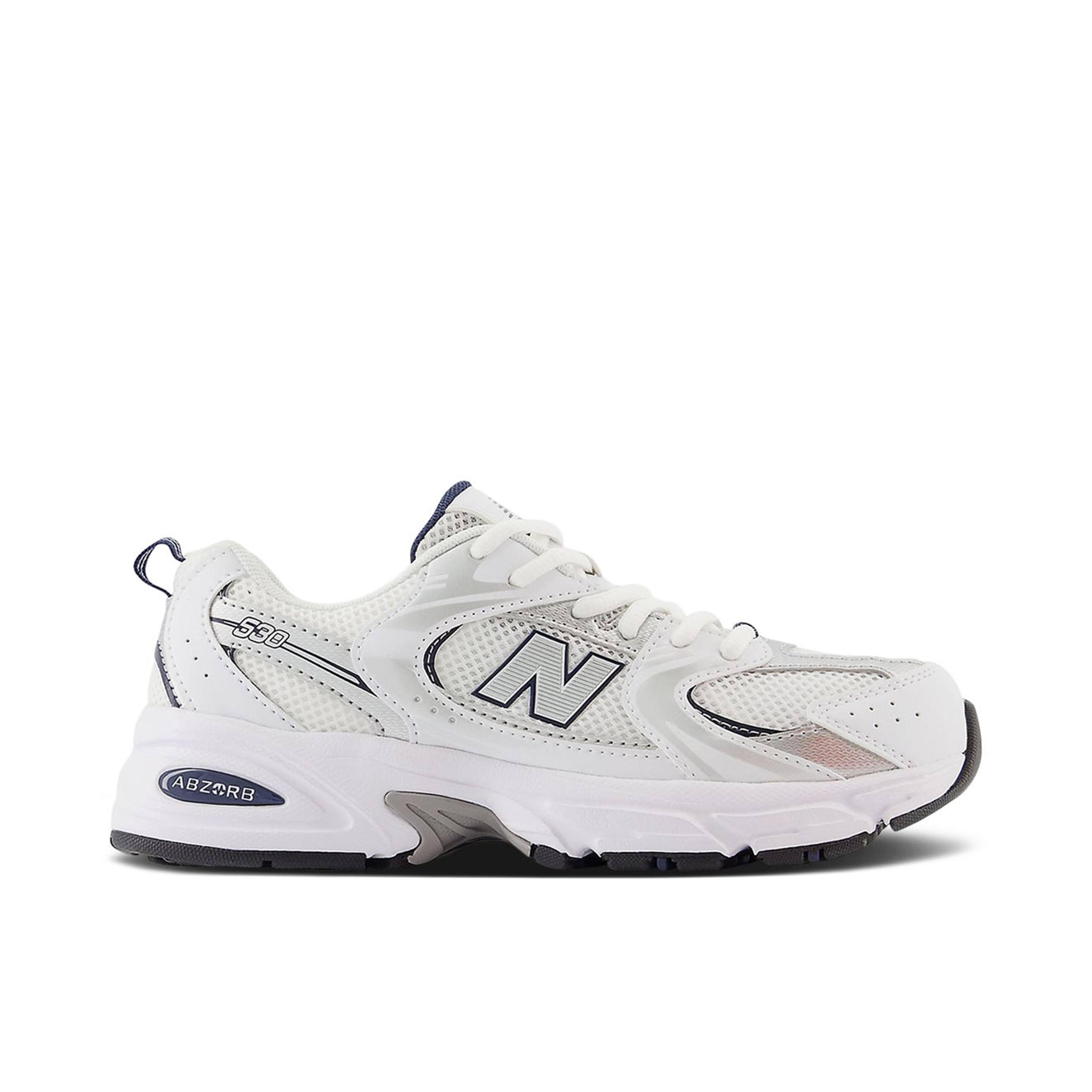 New Balance 530 White Natural Indigo GS | GR530SB1 | Laced