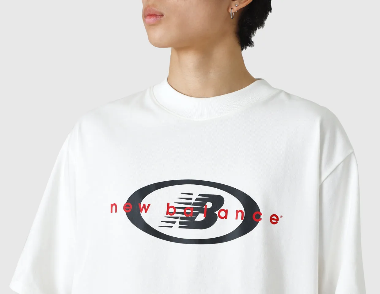 New Balance Archive Oversized T-shirt / Seasalt