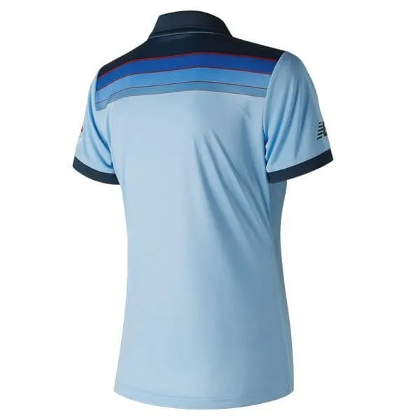 New Balance ECB England Cricket Shirt, Womens World Cup ODI One Day 2019