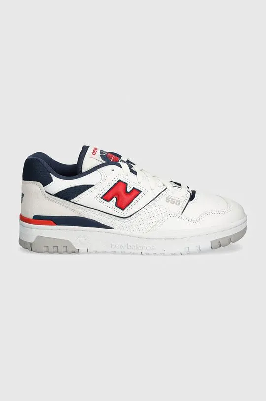 New Balance leather sneakers 550 white color BB550ESD