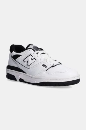 New Balance leather sneakers 550 white color BB550HA1