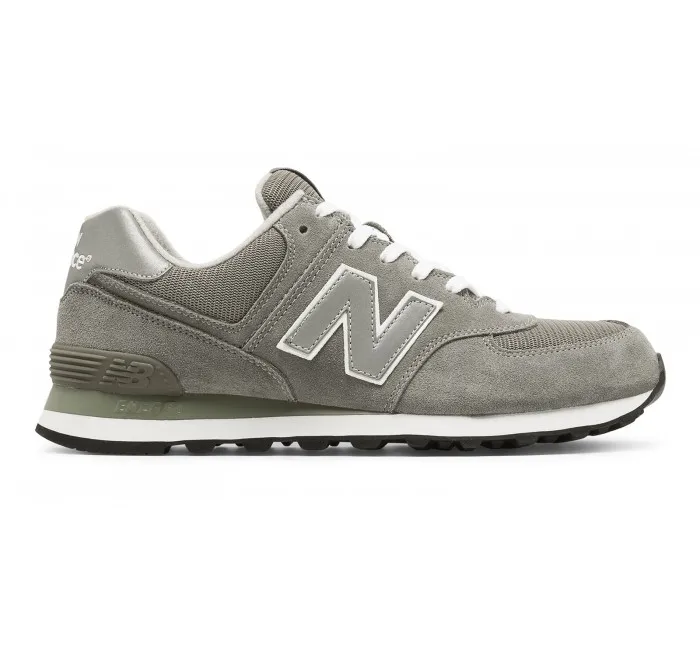 New Balance Men 574 Grey Suede