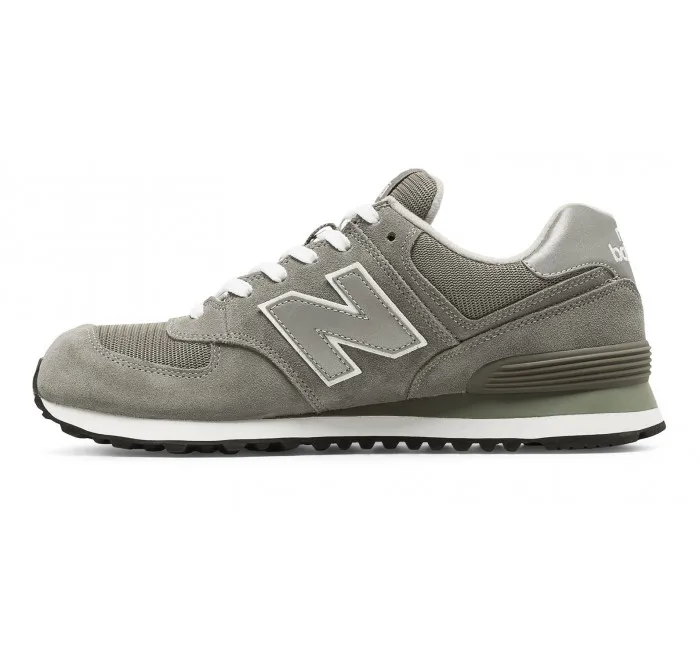 New Balance Men 574 Grey Suede