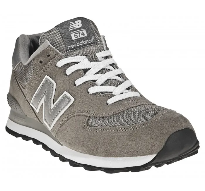 New Balance Men 574 Grey Suede