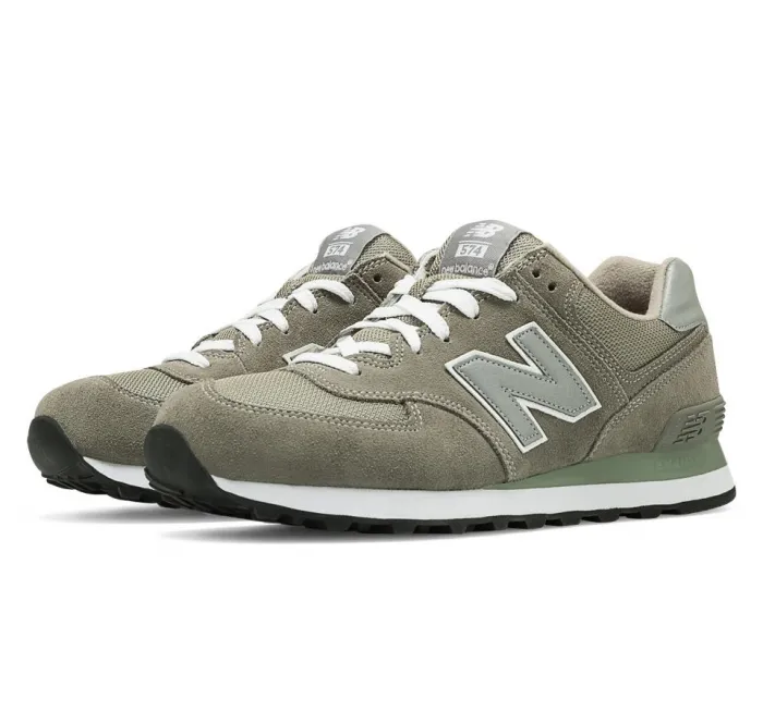 New Balance Men 574 Grey Suede