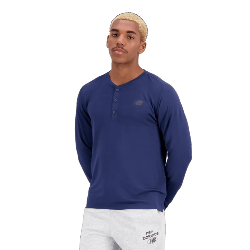 New Balance Men's Baseball Henley