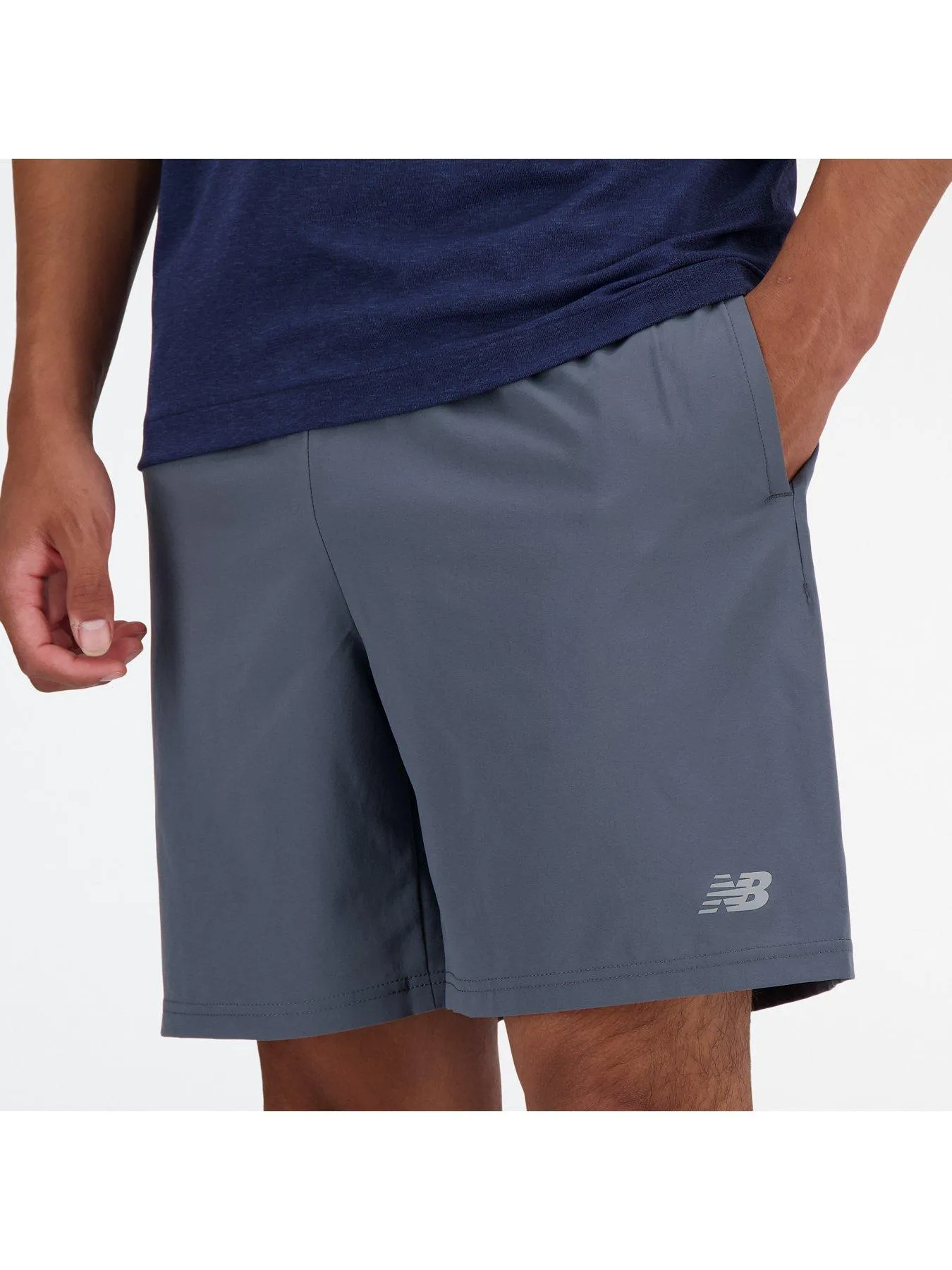 New Balance Men's Running Sport Essentials 7 Inch Shorts - Grey